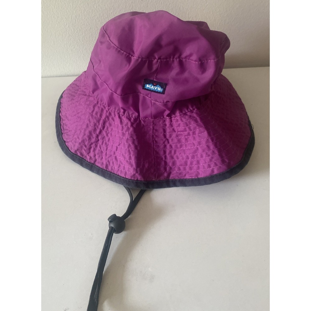 Kavu Bucket Hat Purple Gardening Fishing Outdoor Hiking Drawstring USA Made